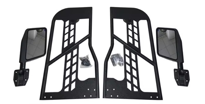 კარი WRANGLER 2007-2017 მილისებური უკანა ხედვის სარკით (2 კარიანი)